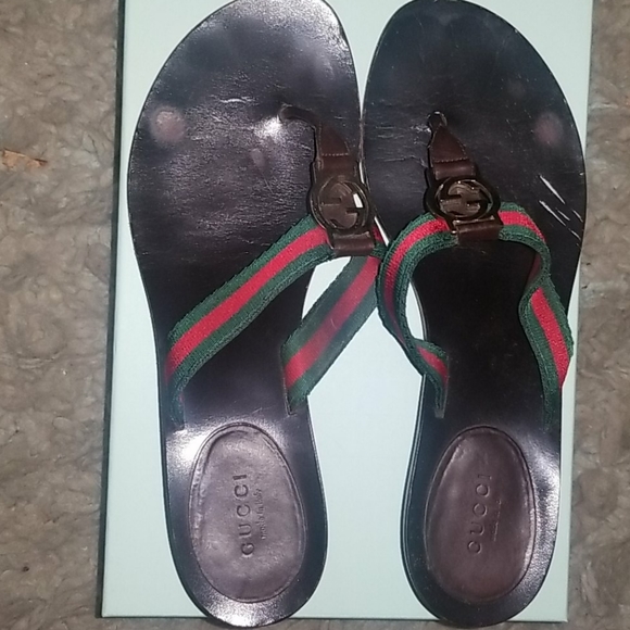 gucci kitten heel sandals